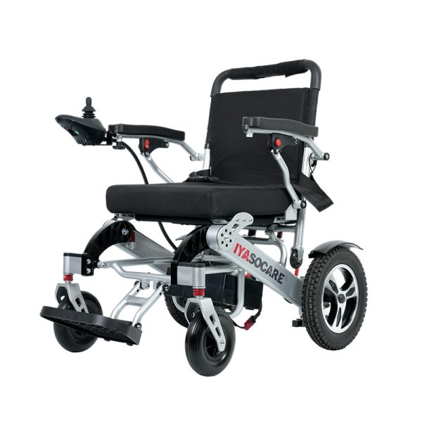 Electric Wheelchair YSE130M Portable Folding Electric Wheelchair YSE130M|Lightweight Aluminum Frame, Remote Control, Auto Brake