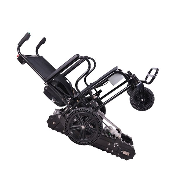01 Tracked heavy-duty electric stair climbing wheelchair YSE201|Dual use for both flat ground and stair climbing