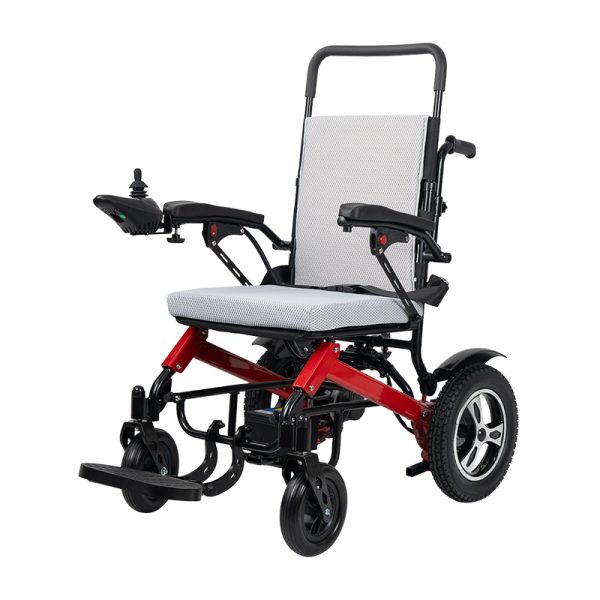 Lightweight electric folding wheelchair YSE130L Lightweight electric folding wheelchair YSE130L | Portable and durable