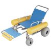02 Stainless steel folding floating beach wheelchair YSB02