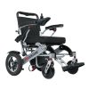 02 Portable Folding Electric Wheelchair YSE130M|Lightweight Aluminum Frame, Remote Control, Auto Brake