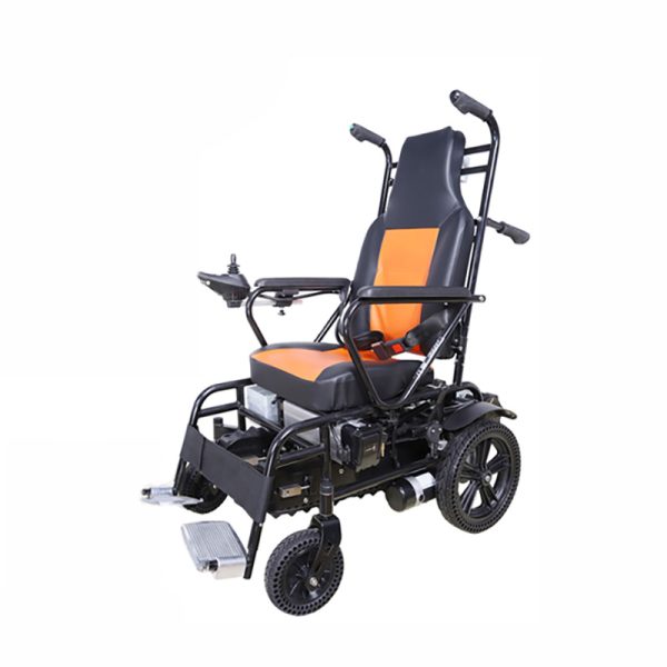 Tracked heavy-duty electric stair climbing wheelchair YSE201 Tracked heavy-duty electric stair climbing wheelchair YSE201|Dual use for both flat ground and stair climbing