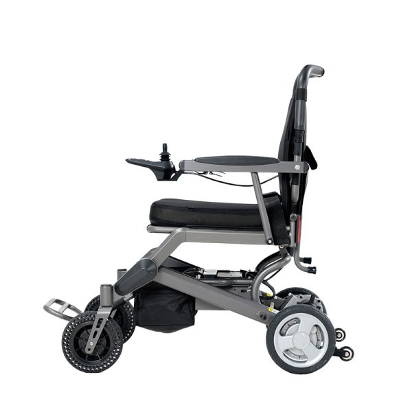 02 Folding Electric Wheelchair with Heating, Ventilation and Massage Seat YSE110 | Aluminum Alloy Frame