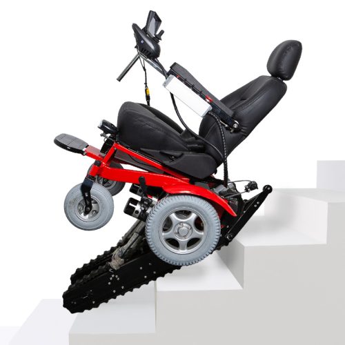 Single electric stair climbing wheelchair YSE207|universal wheel, crawler stair climbing