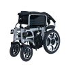 03 Portable Steel Electric Wheelchair YSE123|Quick 3-Step Folding, Secure Braking System
