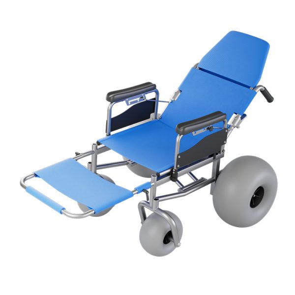 04 Folding beach wheelchair YSB01 | Reclining lightweight wheelchair