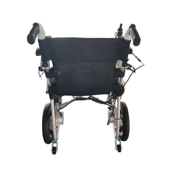 Lightweight Folding Electric Wheelchair YSE124|14kg Ultralight Aluminum Frame, Dual-Mode Manual/Electric