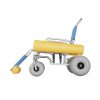 04 Stainless steel folding floating beach wheelchair YSB02