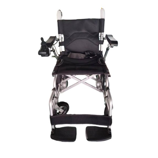 Lightweight Folding Electric Wheelchair YSE124|14kg Ultralight Aluminum Frame, Dual-Mode Manual/Electric