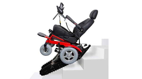 06 Single electric stair climbing wheelchair YSE207|universal wheel, crawler stair climbing