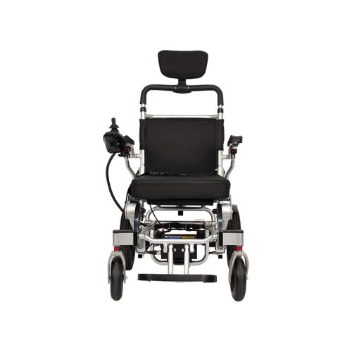 Portable electric wheelchair YSE130XB|Lightweight aluminum alloy frame | USB charging, carbon fiber exterior