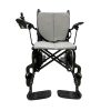 4 Lightweight electric wheelchair YSE139|Carbon fiber folding frame, flip-up armrest design