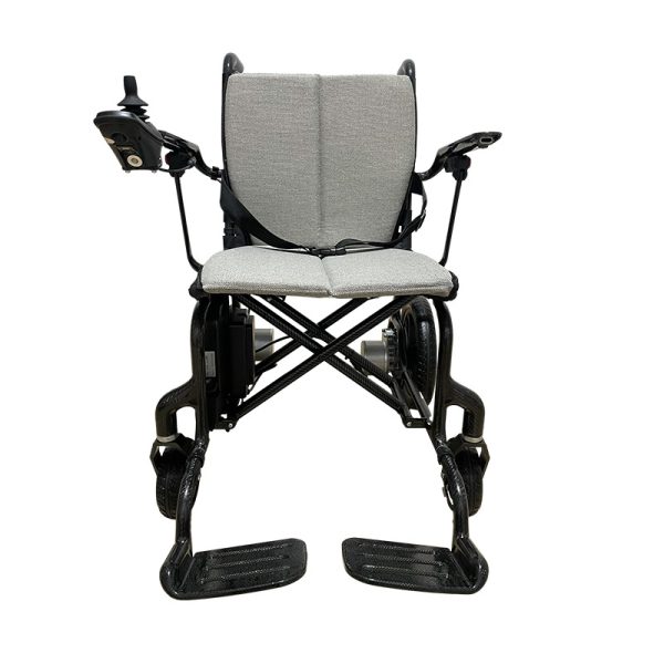 4 Lightweight electric wheelchair YSE139|Carbon fiber folding frame, flip-up armrest design