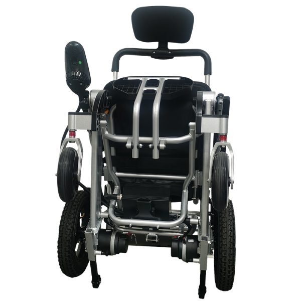 Folding A Portable electric wheelchair YSE130XB|Lightweight aluminum alloy frame | USB charging, carbon fiber exterior