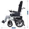 16898196604828 High-back foldable electric wheelchair YSE109 | Portable and durable, comfortable travel