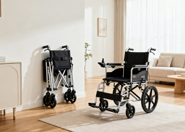 Lightweight Folding Wheelchair
