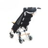 01 (2) Foldable Childrens Wheelchair with Adjustable Backrest