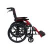 02 Lightweight Manual Folding Travel Wheelchair YSM2012|Two-tone Aluminum Alloy Frame|Comfortable and Breathable Design