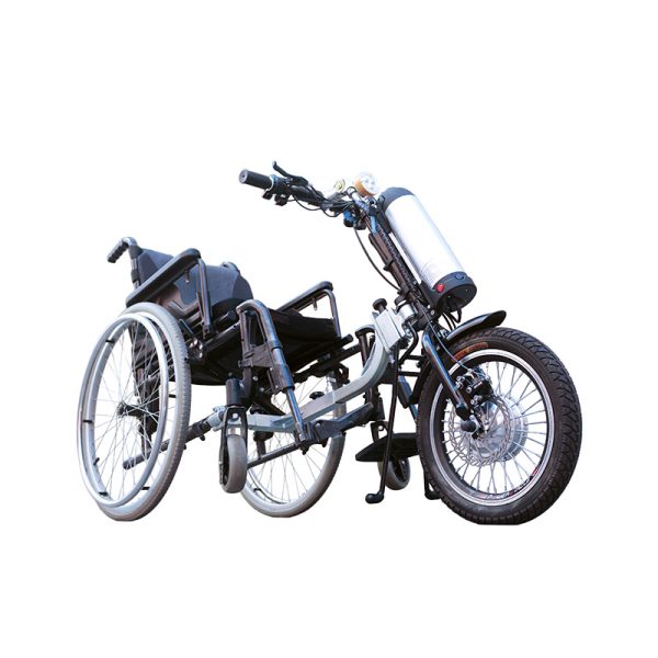 Handcycle Attachment for Manual Wheelchairs with LCD & LED Light