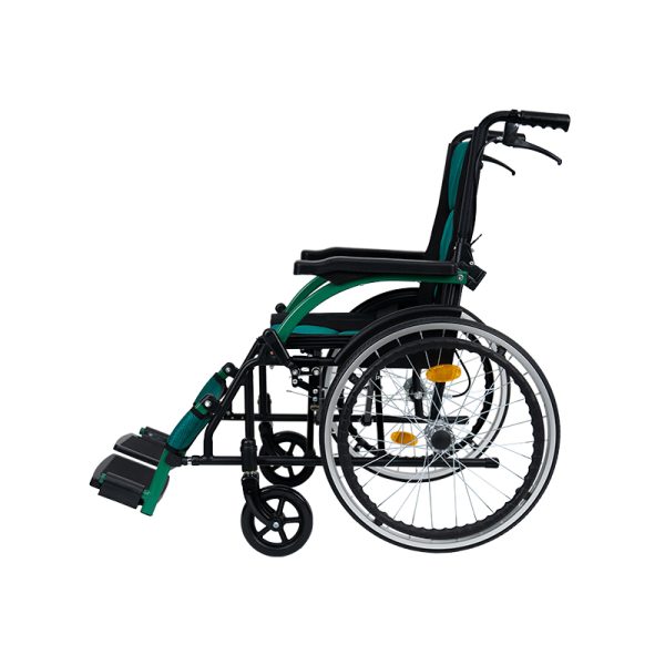02 Manual Folding Travel Wheelchair YSM2013|Convenient Storage, Steel Frame Design