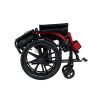 03 Lightweight Manual Folding Travel Wheelchair YSM2012|Two-tone Aluminum Alloy Frame|Comfortable and Breathable Design