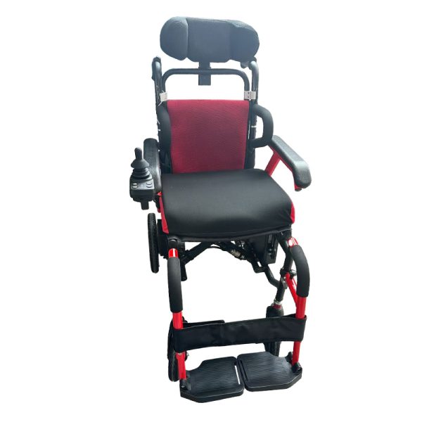 03 Children smart electric wheelchair YSE402|Aluminum alloy folding design, comfortable and safe