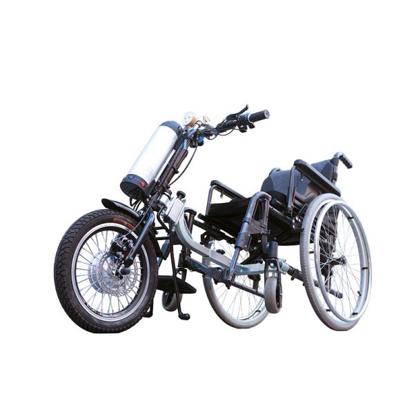 Handcycle Attachment for Manual Wheelchairs with LCD & LED Light