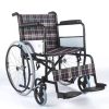 03 Lightweight Folding Manual Commode Wheelchair | Removable Bedpan