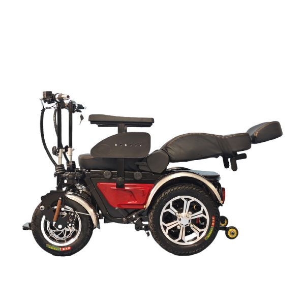 03 High-Speed Off-Road Wheelchair | Tilt Seat, Dual Handle Control