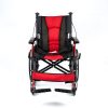 04 Lightweight Manual Folding Travel Wheelchair YSM2012|Two-tone Aluminum Alloy Frame|Comfortable and Breathable Design