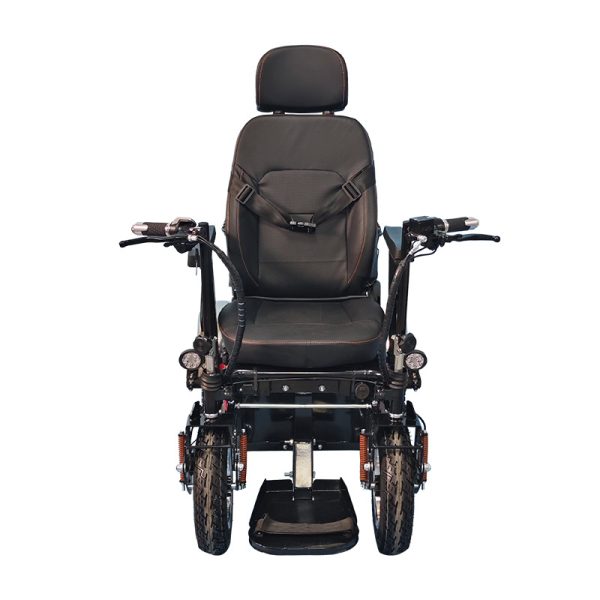 04 High-Speed Off-Road Wheelchair | Tilt Seat, Dual Handle Control
