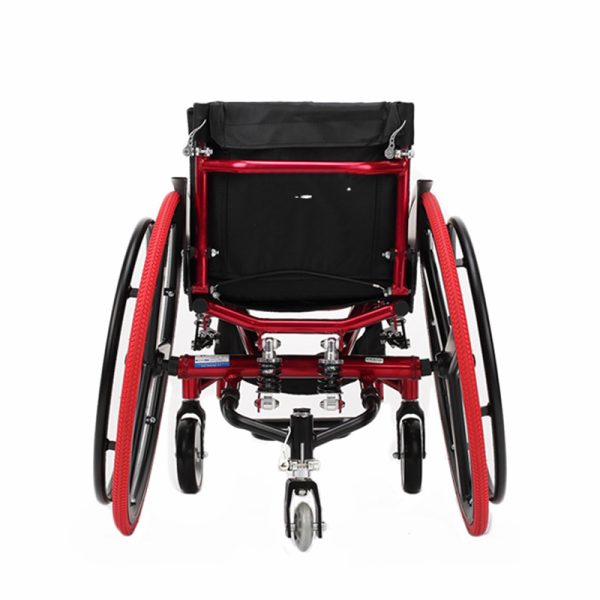 04 Folding Lightweight Manual Sports Wheelchair YSM2101|Removable Rear Wheels, Aluminum Alloy Frame