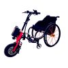 04 Electric Manual Wheelchair Conversion Kit YSH1003|Quick Installation, Waterproof Headlight, Three-Speed Adjustment