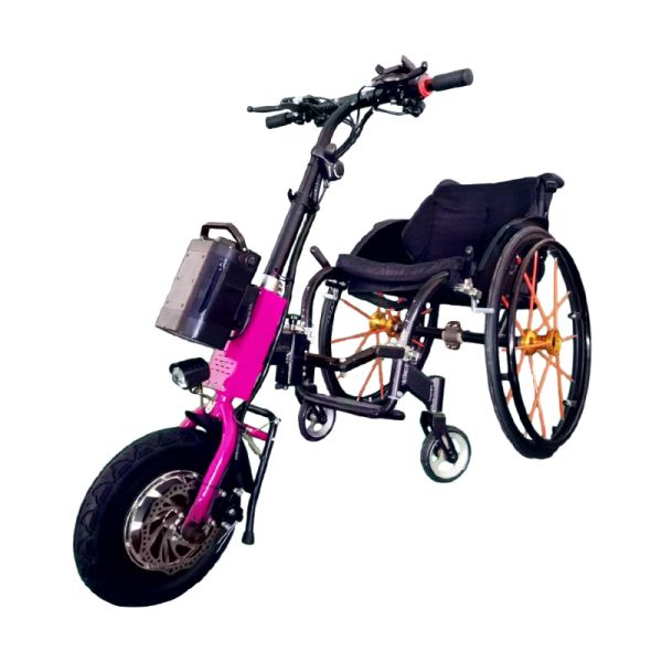 05 Electric Manual Wheelchair Conversion Kit YSH1003|Quick Installation, Waterproof Headlight, Three-Speed Adjustment