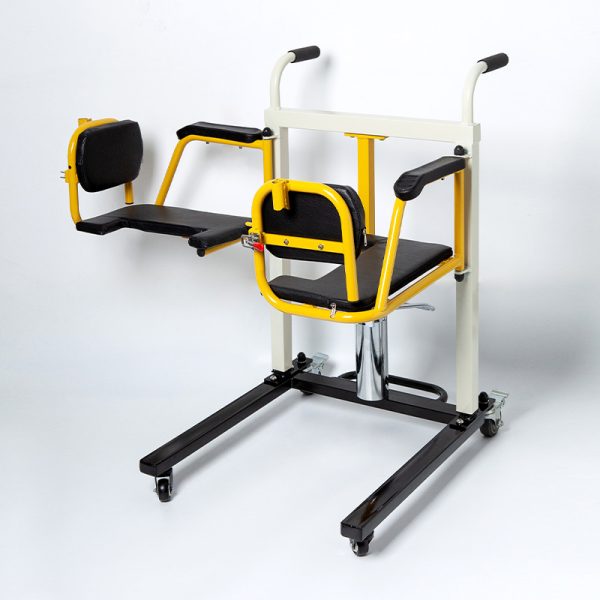 05 Adjustable hydraulic transfer wheelchair, adjustable height 45-66cm