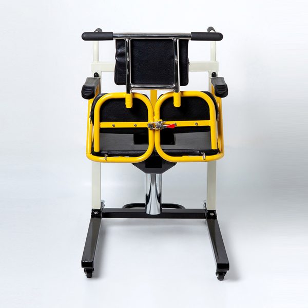 06 Adjustable hydraulic transfer wheelchair, adjustable height 45-66cm