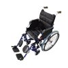 06 Foldable Children Wheelchair with Adjustable Backrest & Safety Design