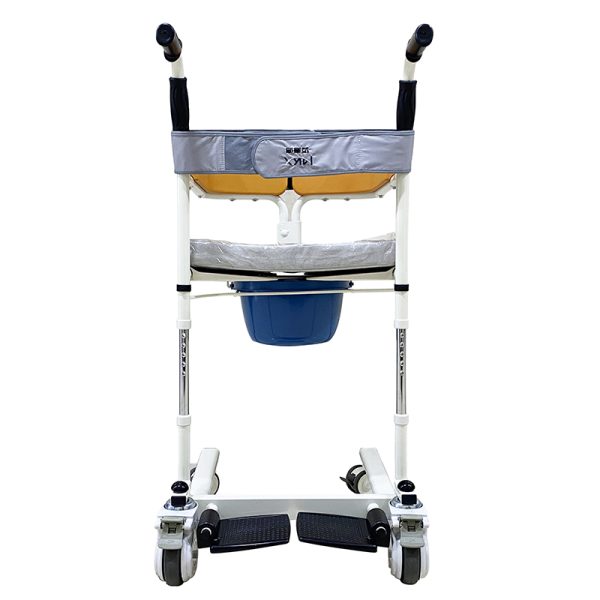 1 Multifunctional transfer wheelchair with medical silent wheels