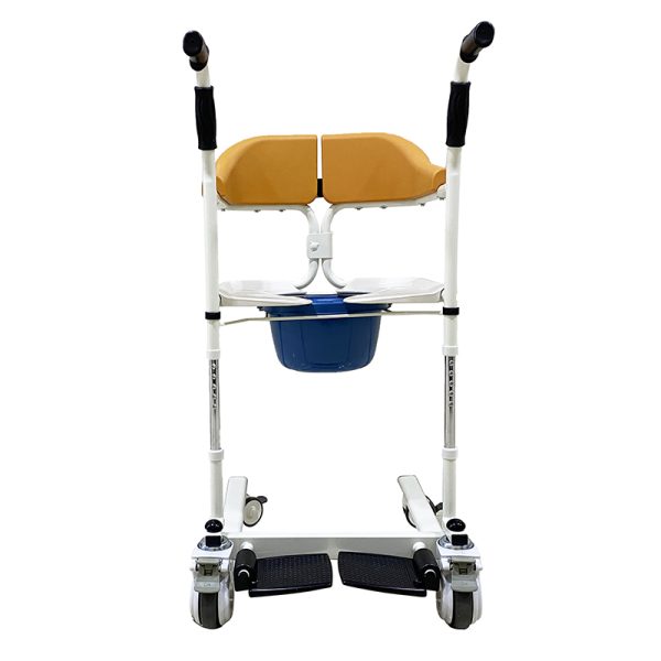 11 Multifunctional transfer wheelchair with medical silent wheels