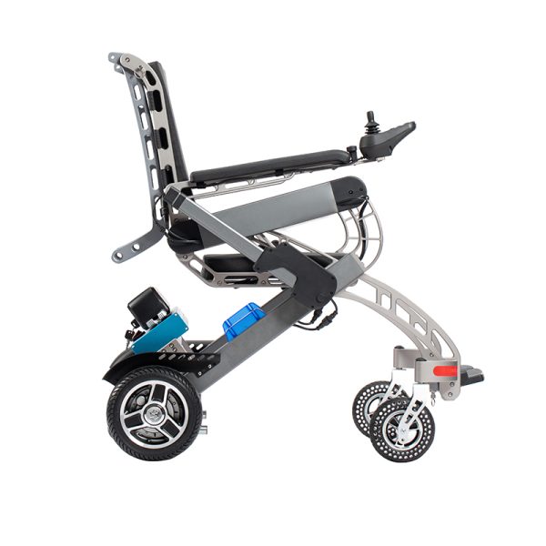 2 Electric Standing Wheelchair with Sit-to-Stand Mobility Support