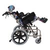 5 Lightweight Childrens Wheelchair with Foldable Design, Adjustable Back Angle