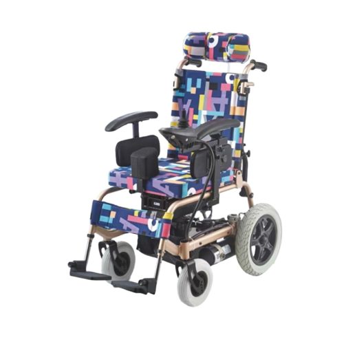 Children Electric Wheelchair | Foldable Lightweight Aluminum Frame