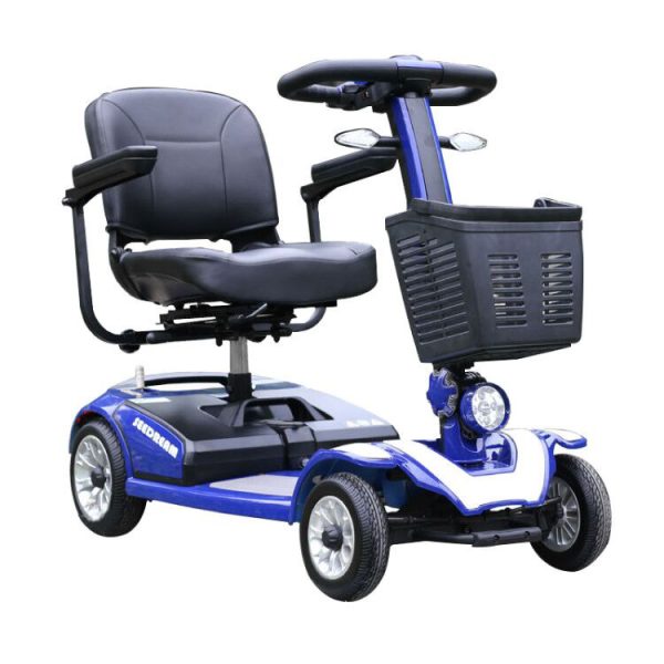 002 Compact Portable Electric mobility scooter One-Hand Operation
