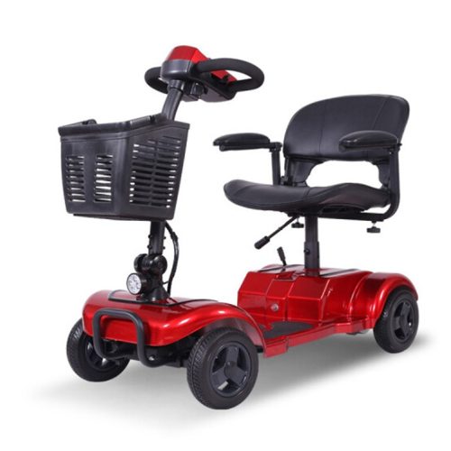 Portable Folding Electric Mobility Scooter with Easy One-Hand Drive