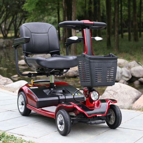 Compact Portable Electric mobility scooter One-Hand Operation