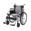 Carbon Steel Manual Wheelchair Carbon Steel Manual Wheelchair with Foldable Backrest and Adjustable Footrests
