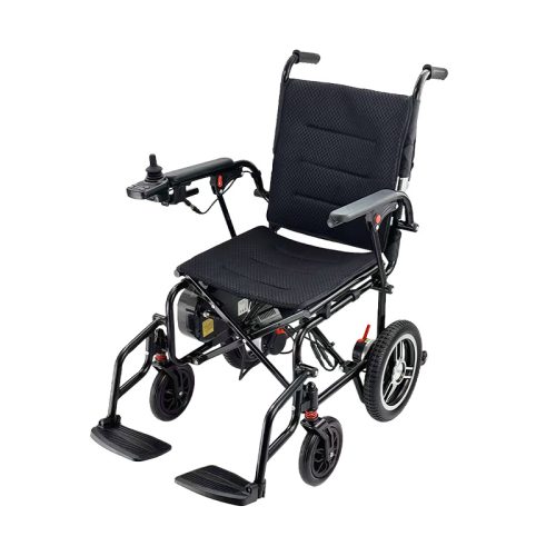 Travel Folding Electric Wheelchair 24V Brushless Motor, Easy to Carry