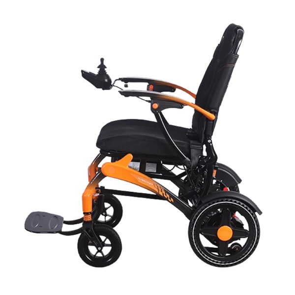 02 Compact Electric Wheelchair – Easy Fold, Manual Mode, and Travel Ready