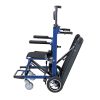 02 Lightweight Folding Stair Climbing Wheelchair with Adjustable Height