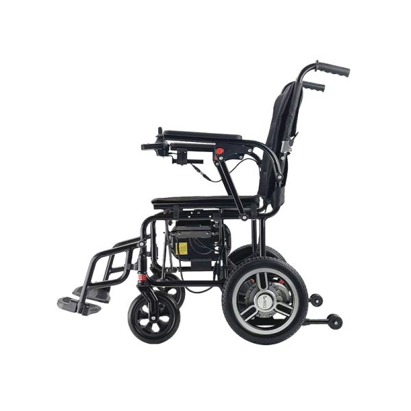 03 Travel Folding Electric Wheelchair 24V Brushless Motor, Easy to Carry